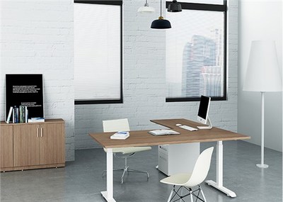 智能升降桌-智能家具-升降桌-电脑升降桌-员工桌