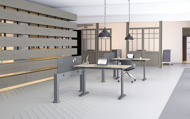 电脑桌的进化——智能升降办公桌引领智能办公家具新潮流